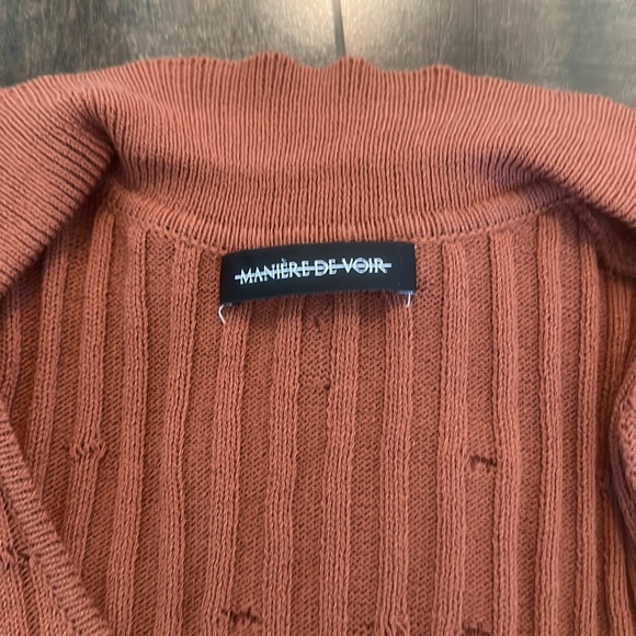 Maniere de voir burnt orange matching set. - Picture 3 of 8